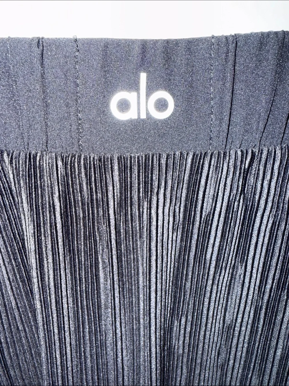 Alo Micro Plisse Tennis Skirt